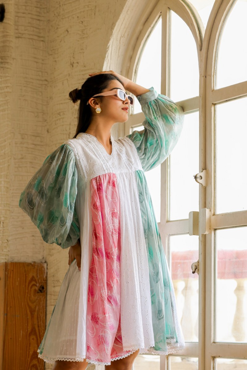 Fashionable Multicolor Dress